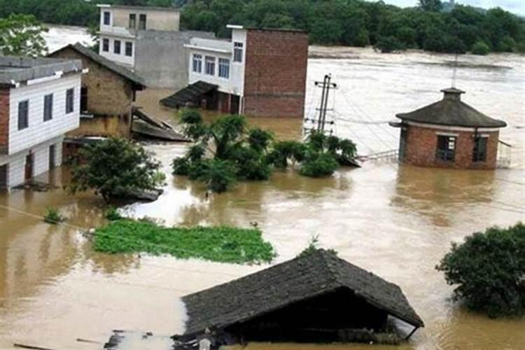 梦见大水突然涨上来还有鱼