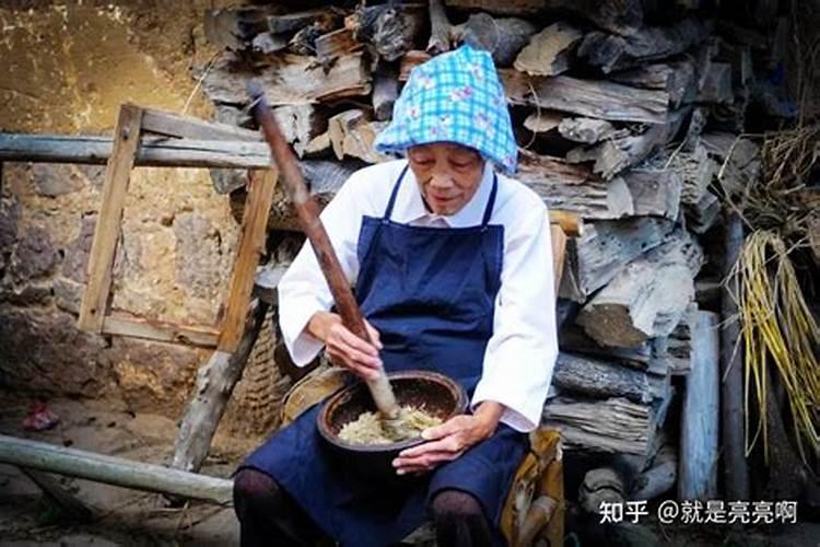 客家人老人过老做法事