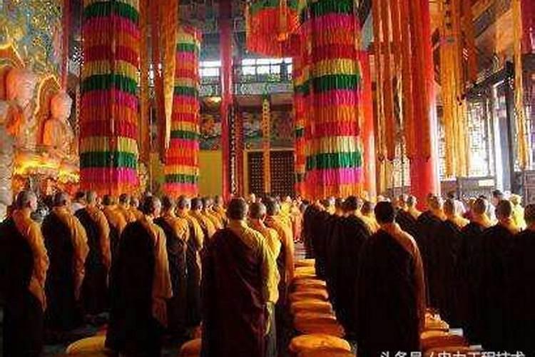 佛教做法事一般几个人？