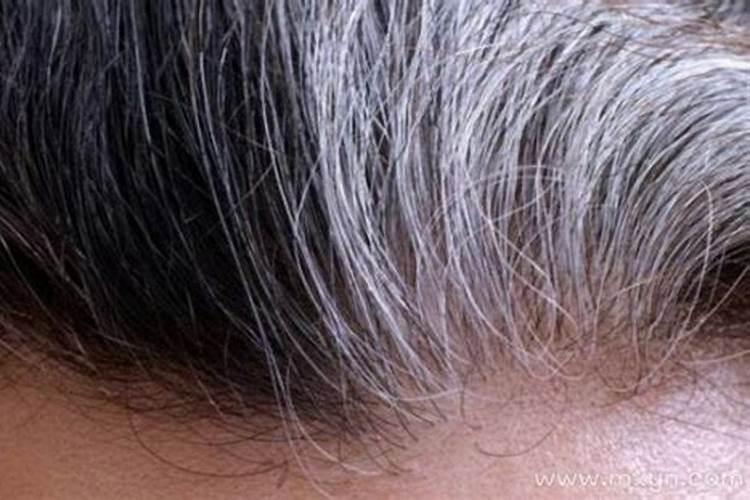 梦见爱人头发变白了是什么意思？
