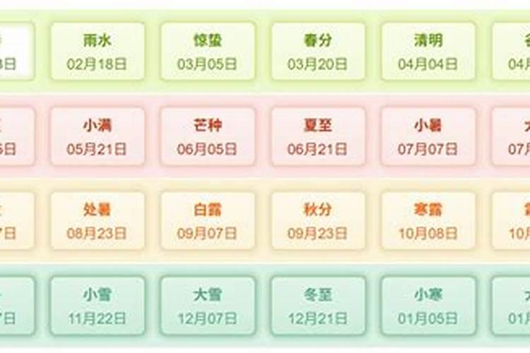 几月月几日立冬？