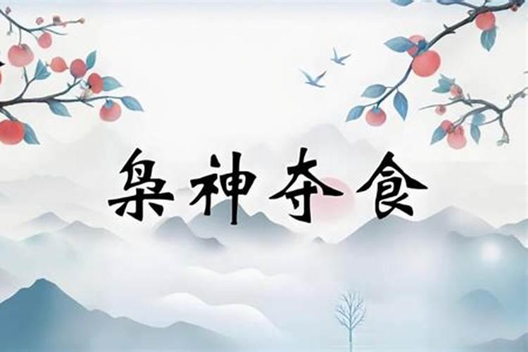 八字枭旺走食神大运是枭神夺食吗？