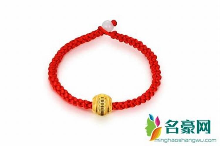 本命年可以戴红绳在脚上吗？