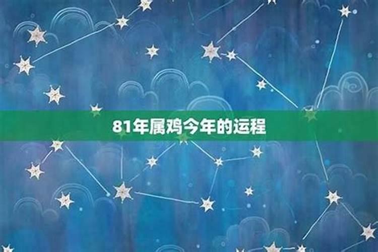 1981年九月今年运势