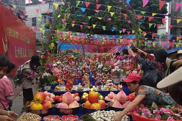 七夕节拜祭品