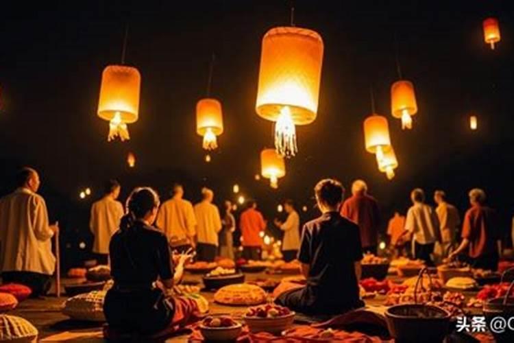 中元节拜祭讲究