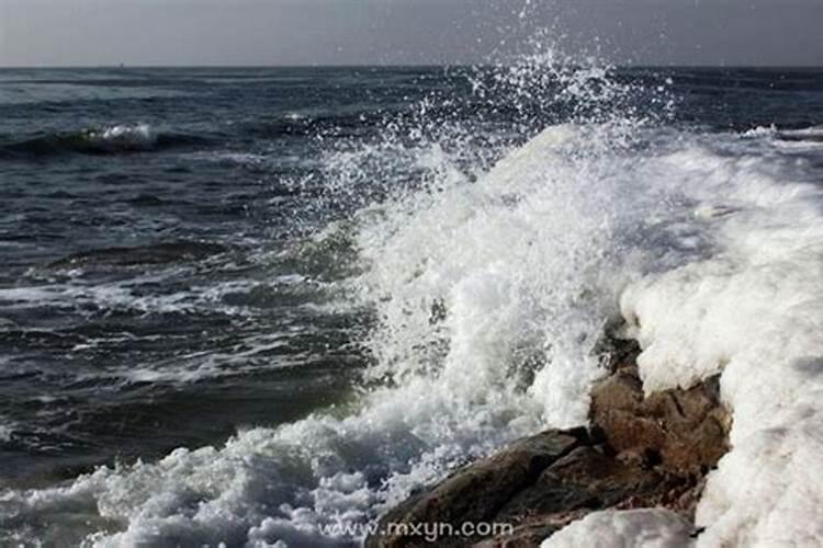 梦见大海波涛汹涌然后发大水