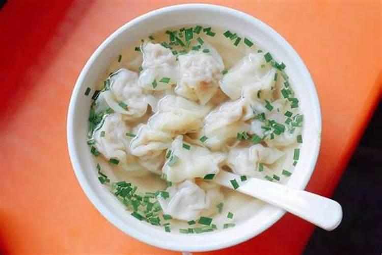 冬至吃馄饨的来历