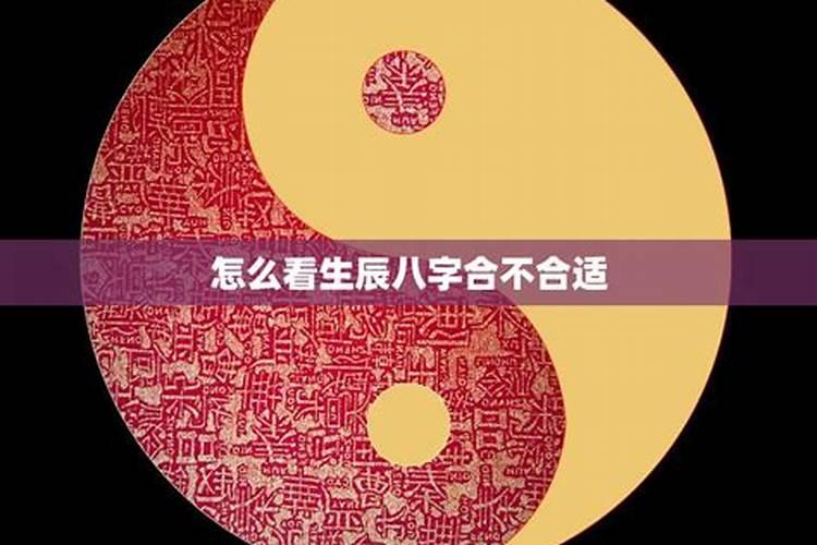 生辰八字是怎么看合不合适？