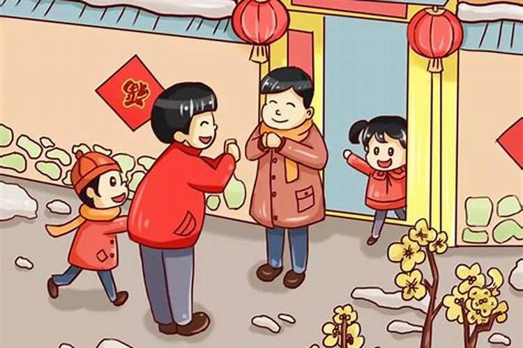春节正月初一的由来和风俗