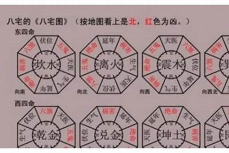 什么是西四命东四命？