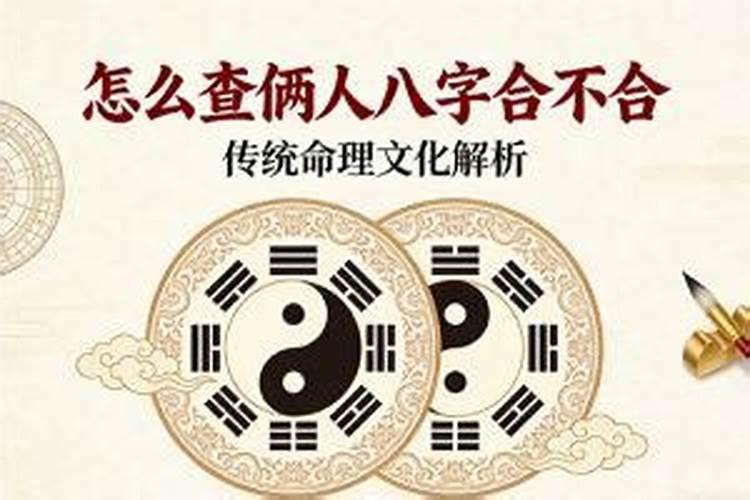 两人八字合不合怎么看举例？