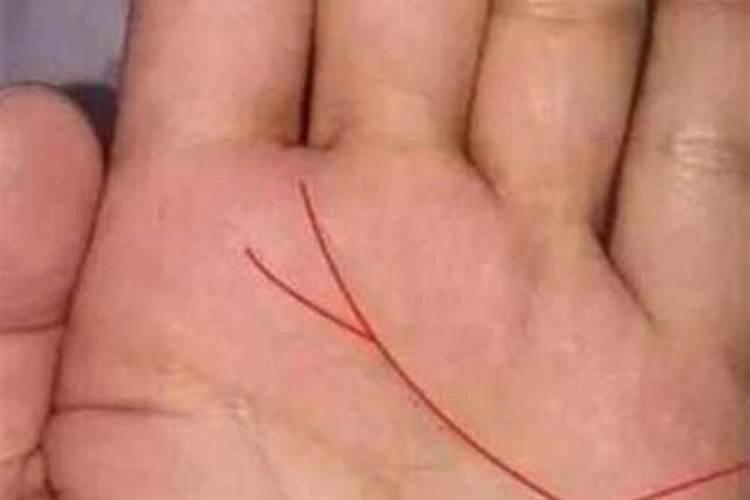 婚姻不顺的手掌纹