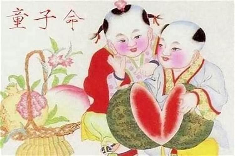 假童子命的脸部特征