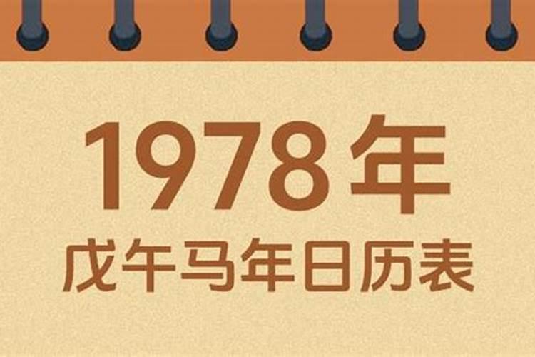 1978年农历九初十出生运程