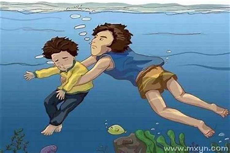 梦见弟弟掉河里死了