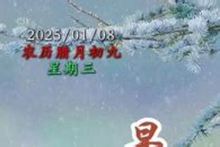 播放农历腊月初九