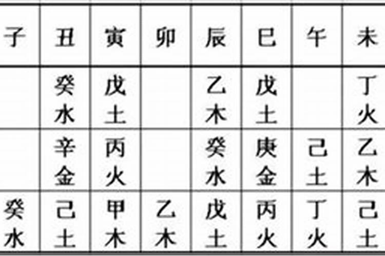 如何看懂八字中的地支？