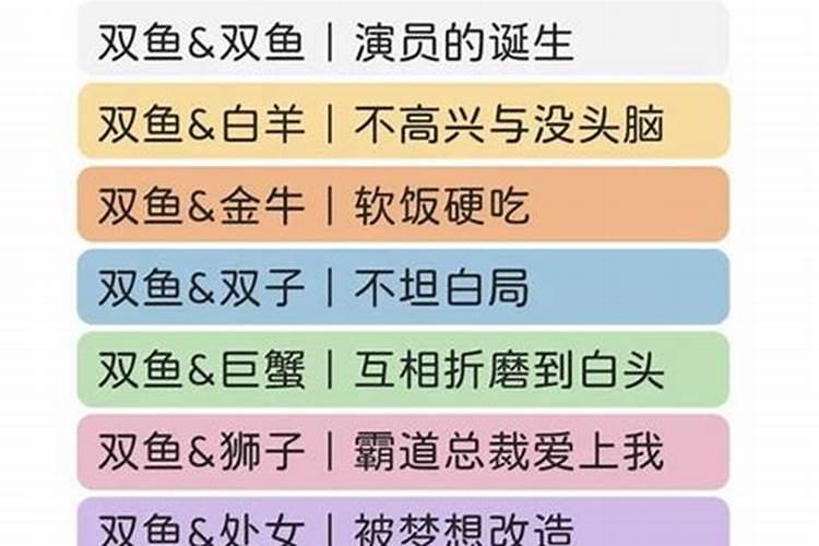 星座配对姻缘