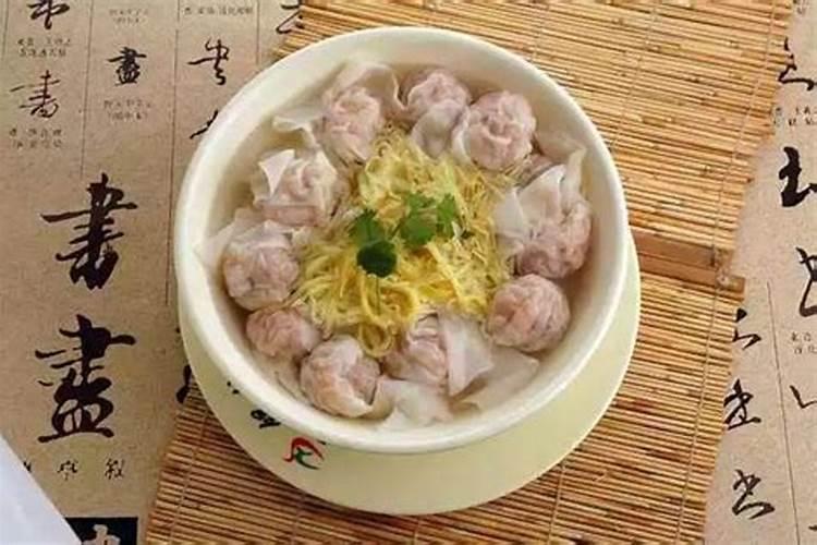 冬至馄饨夏至面的来历