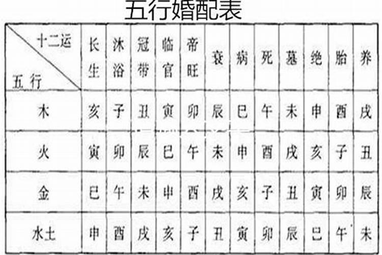 男女五行婚配准吗？