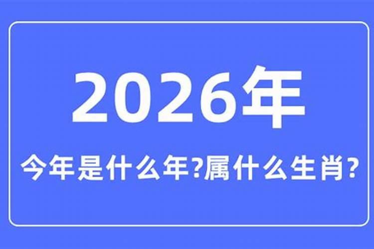 2026年是什么年什么命？