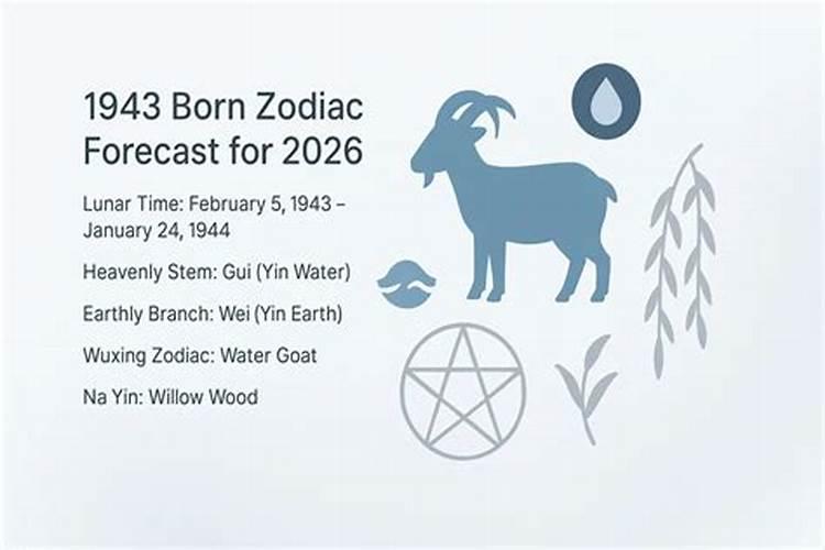 1943年出生的2026运势