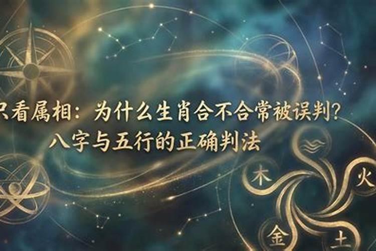 合八字看生肖吗？