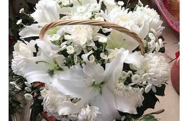 冬至祭扫花篮