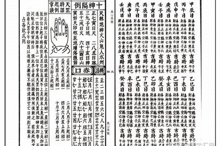 董公择日法表