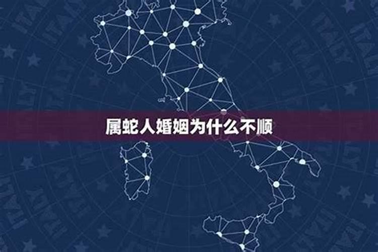 属蛇人婚姻为什么不顺？