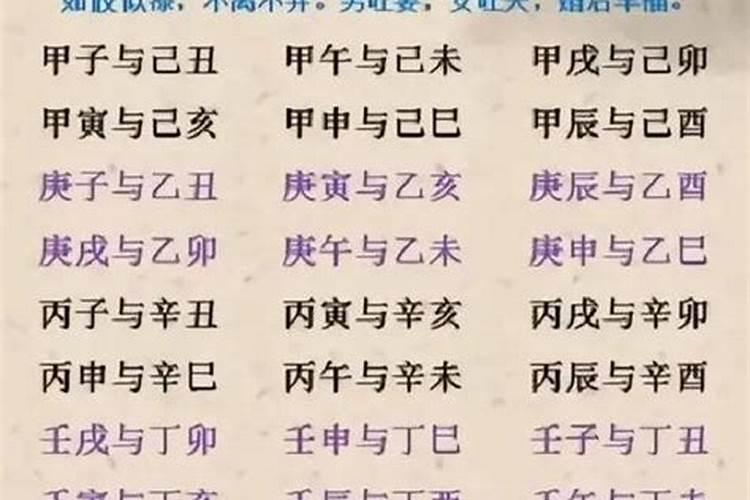怎样合八字具体方法？