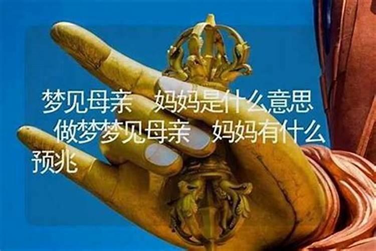 梦到母亲向我哭诉无助