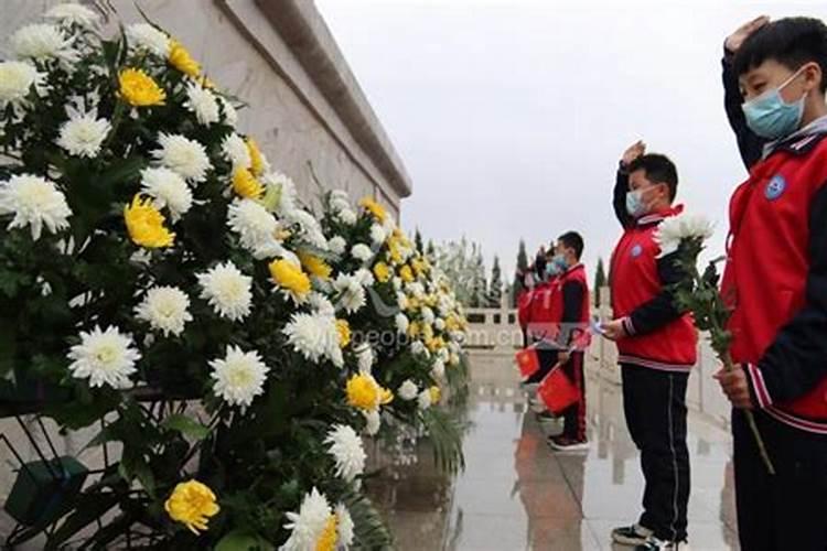 清明节祭奠革命先烈用什么花束？