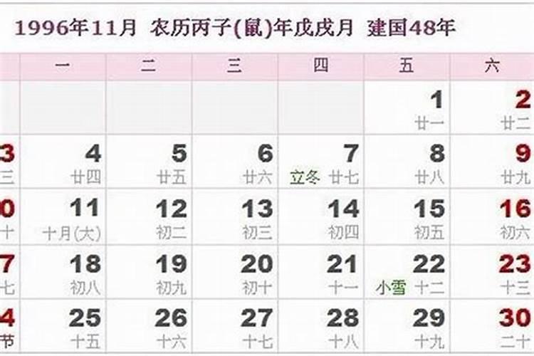 1996年出生今运程
