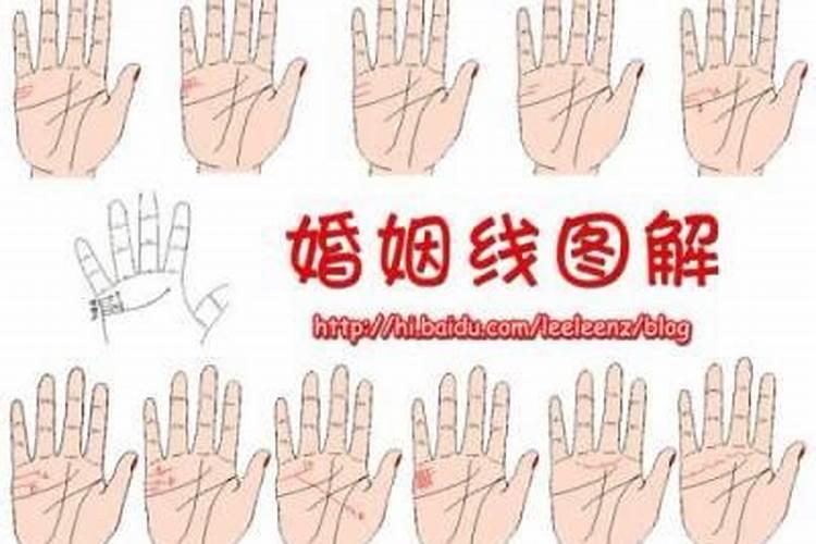 算命手相怎么看婚姻线？