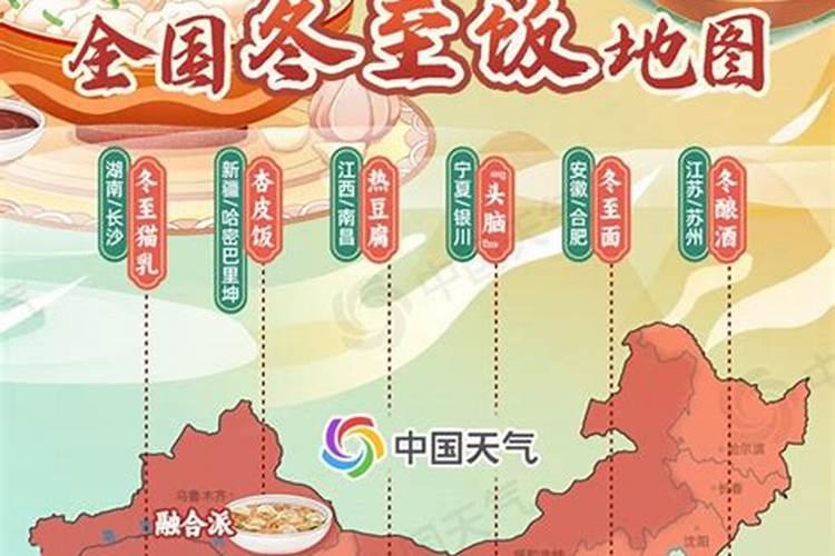 各地区冬至习俗