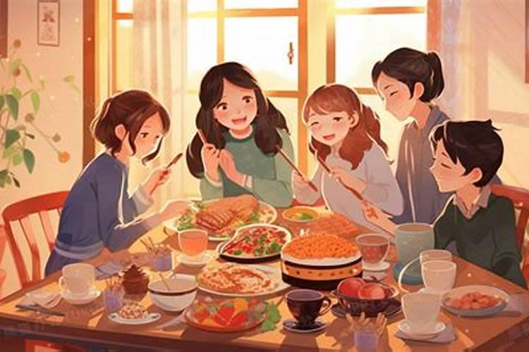 梦见前妻和她的家人一起吃饭聊天