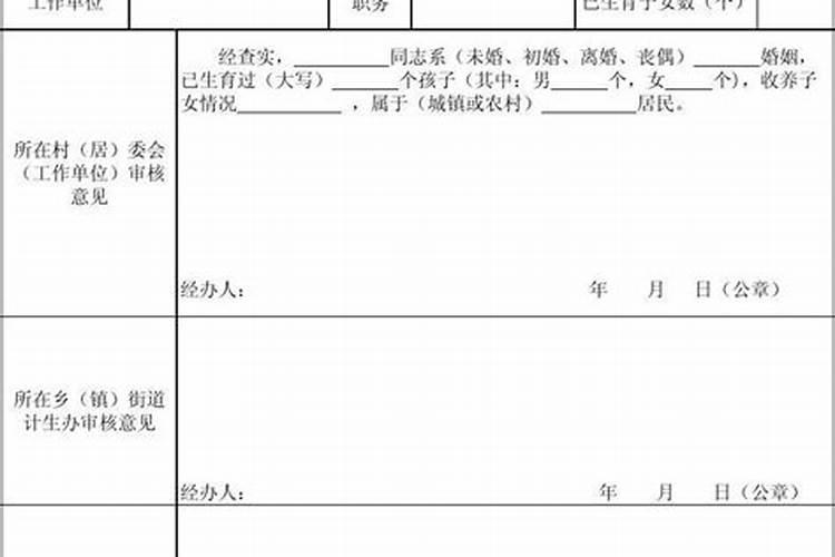 差婚姻状况