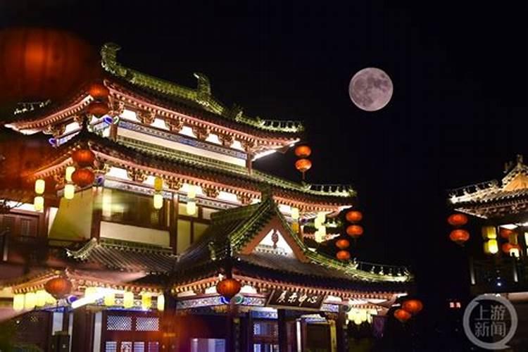 中秋节夜晚的景色有哪些？