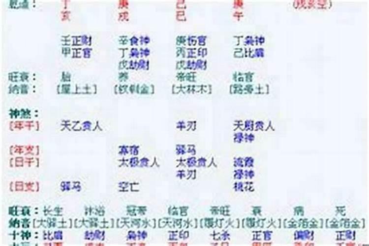 大运食神什么意思？