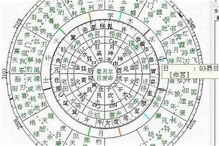 测测星座的八字排盘怎么看？