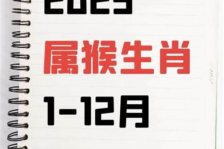 属猴出生月份运程