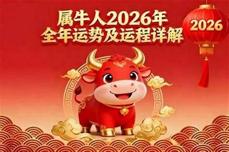 属牛2026腊月十三出生
