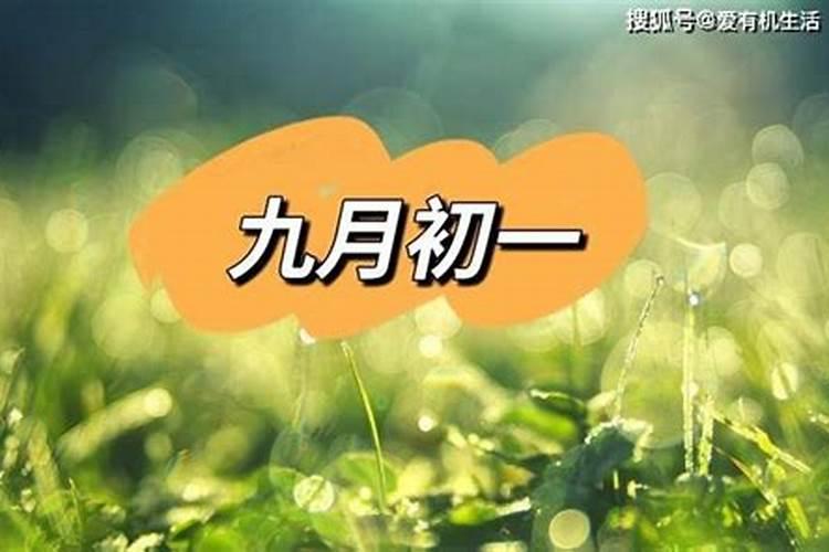 九月初一是什么日子？