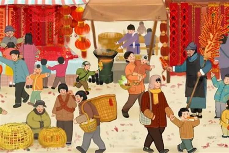 腊月到来年关近的意思