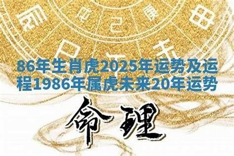 86年男虎2027年运程