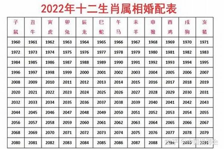 婚配配什么属相的人？