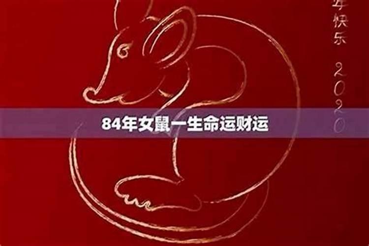 1984年属鼠一生运程
