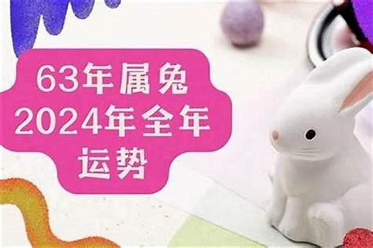 属兔的我63年出生的运程